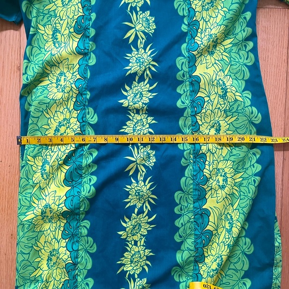 T & L Factory Hawaiian MuuMuu dress Large - Picture 7 of 9